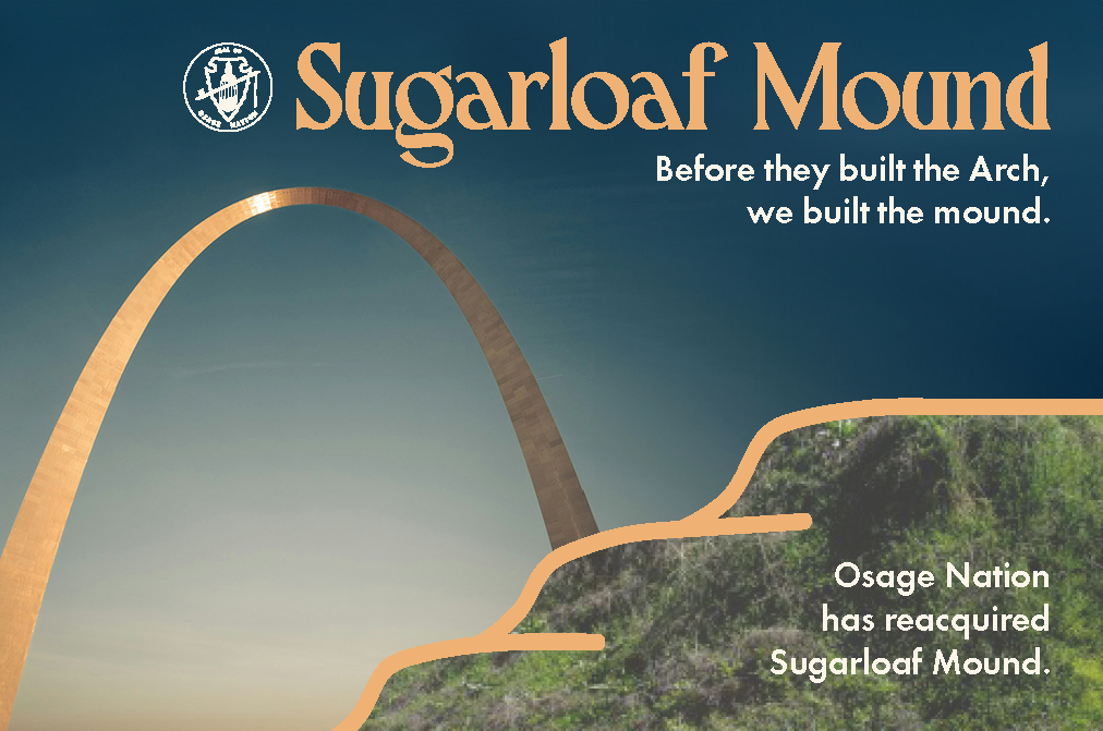 Sugarloaf mound announcement